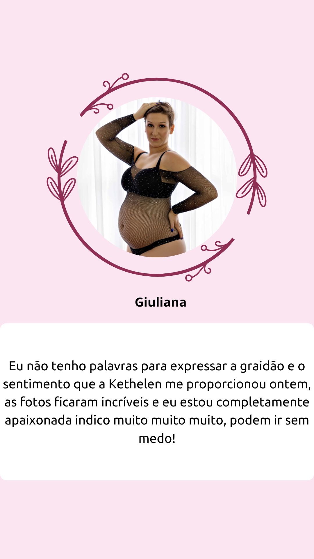 Depoimentos Giuliana