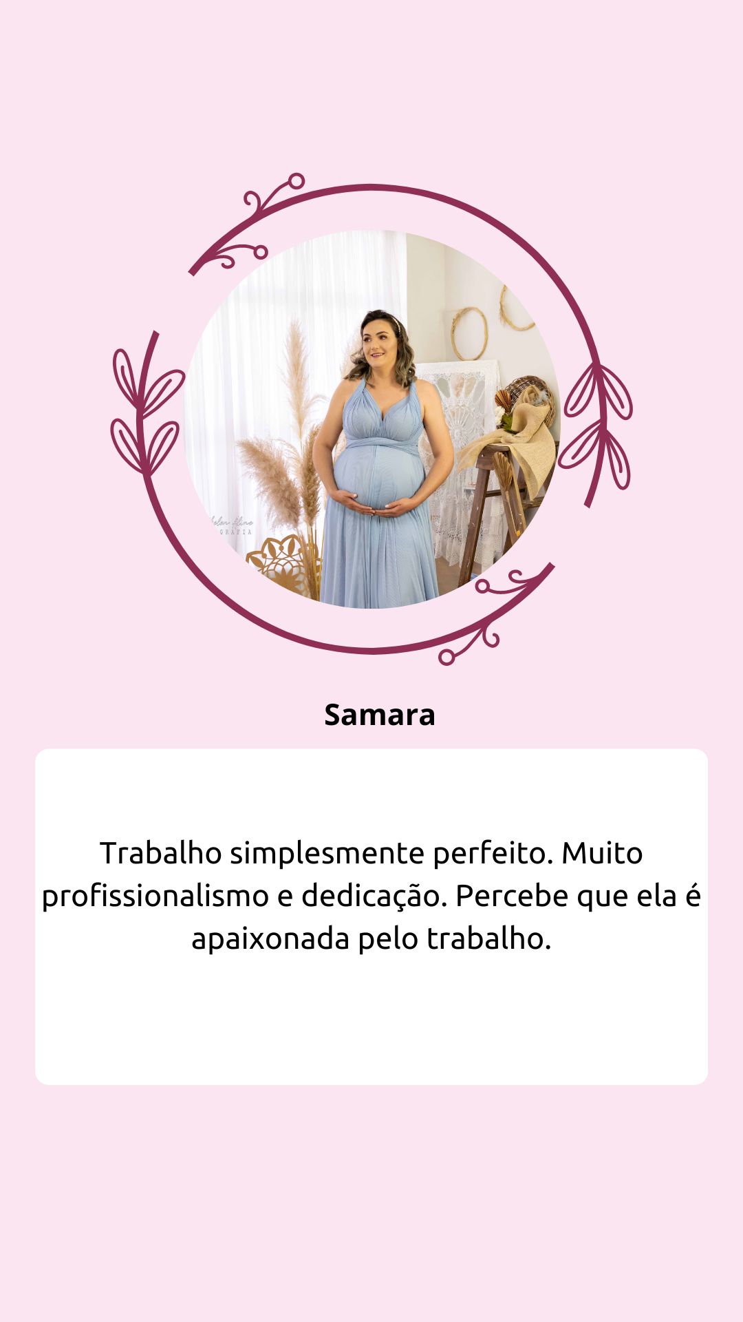 Depoimentos Samara